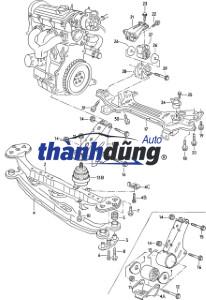 CHÂN MÁY HỘP SỐ PEUGEOT 308 | YL00264980 - Ảnh 5