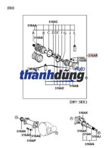 KHẨU NỐI CÁC ĐĂNG HYUNDAI STAREX D4BH | 491204A000 - Ảnh 3