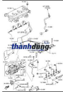 ỐNG DẦU HỒI KIM PHUN MAZDA BT50 2008-2014 | WE011349Y - Ảnh 3