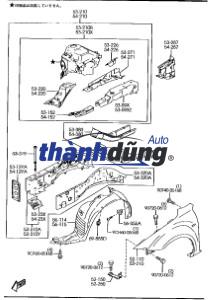 Ụ ĐỠ BÁT BÈO PHUỘC NHÚN MAZDA 3 2021 | BCJH53210A - Ảnh 4
