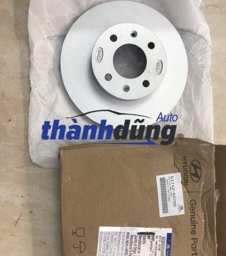 đĩa phanh trước hyundai i10 1.0l 2017 | 51712-0x700