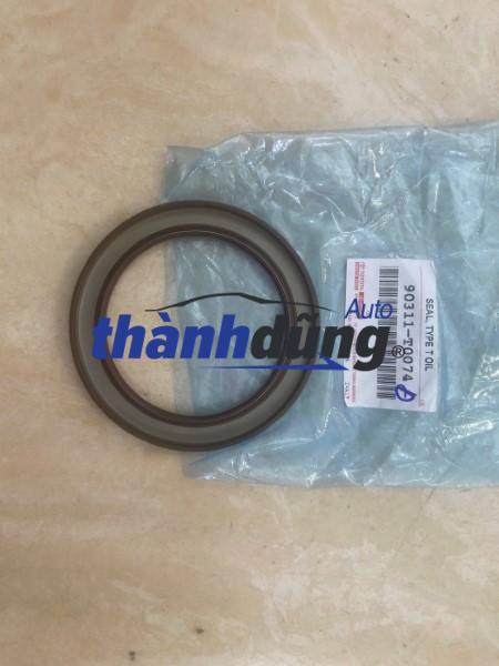 phớt đuôi cốt máy toyota vios 2014-2021 | 90311t0074
