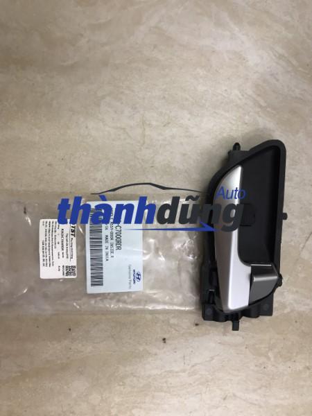 TAY MỞ CỬA TRONG PHẢI XE HYUNDAI I20 | 82620C7000RDR - Ảnh 2