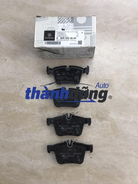 bố thắng sau mercedes c160 2013-2016 | 0004203602