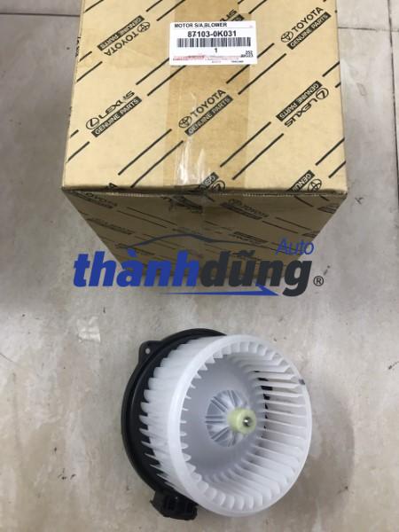 QUẠT DÀN LẠNH SAU XE TOYOTA INNOVA 2010 | 871030K031 - Ảnh 2