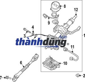 CỘT LÁI MAZDA CX5 2015 | BHR132150B - Ảnh 5