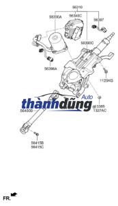 CỘT LÁI MAZDA CX5 2015 | BHR132150B - Ảnh 4