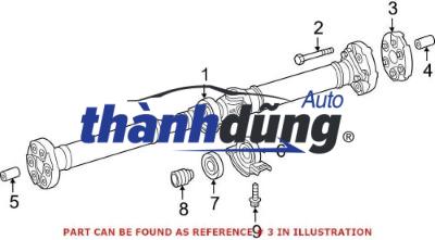 BI QUANG TREO FORD EVEREST 2007 | SA6825300A - Ảnh 5