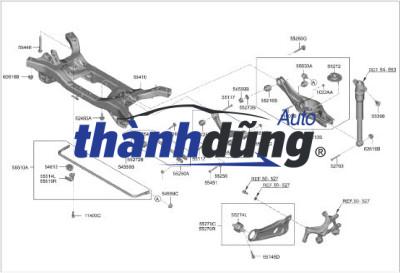 BỆ ĐỠ LÒ XO PHUỘC NHÚN TOYOTA INNOVA 2015 | 487200K030 - Ảnh 4