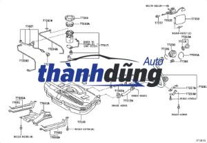 DÂY GIẬT NẮP BÌNH XĂNG MAZDA 2 1.5 2017 | DB7A56880A - Ảnh 5