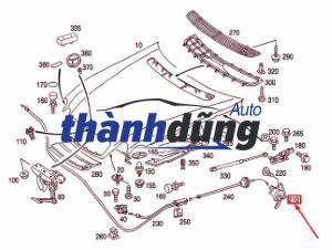 DÂY GIẬT NẮP CAPO MAZDA 6 2015 | BKC3-56-720 - Ảnh 4