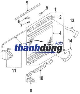 CAO SU CHÂN KÉT NƯỚC MAZDA 3 2.0 2015 | LF8N15202A - Ảnh 3