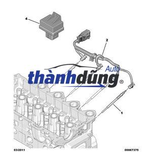 NẾN XÔNG SSANGYONG KORANDO | 6711590101 - Ảnh 4