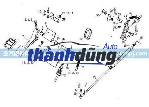 xy lanh tắt máy, rơ le tắt máy, ty tắt máy