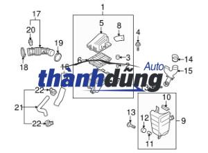 CẢM BIẾN KHÍ NẠP (MAF) XE KIA SORENTO 2014 | 281642F000 - Ảnh 4