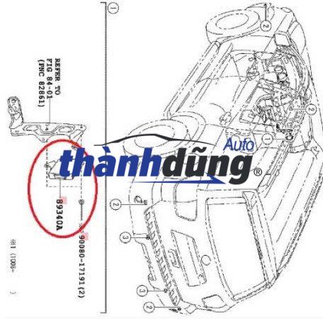 GIÁ ĐỠ CAM LÙI FORD FOCUS 2019 | BM5Z15K861AC - Ảnh 4