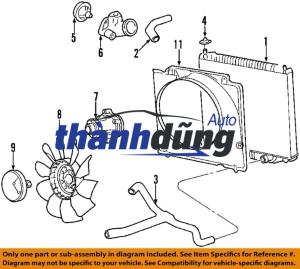 NẮP KÉT NƯỚC ACURA ZDX | 19045PT0004 - Ảnh 4