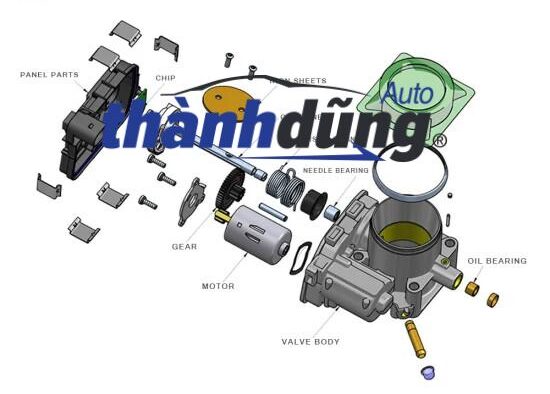 CỤM BƯỚM GA FORD EVEREST 2013-2020 | BK2Q9E926AC - Ảnh 5