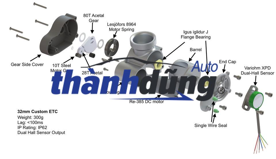 CỤM BƯỚM GA FORD EVEREST 2013-2020 | BK2Q9E926AC - Ảnh 4