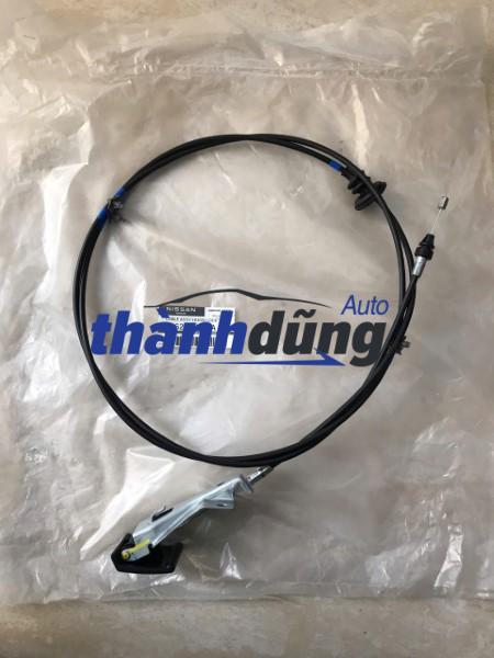 dây giật nắp capo nissan navara np300 2017 | 656214kd0a