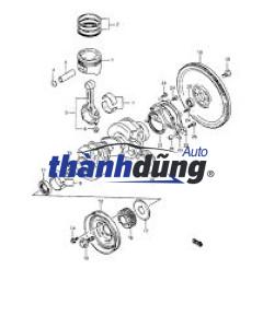 VÒNG RĂNG BÁNH ĐÀ KIA K200 | 0K65A11502 - Ảnh 4