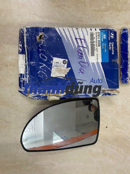 mặt gương chiếu hậu trái hyundai elantra | 876112h350