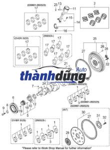 BI BÁNH ĐÀ HYUNDAI HD65 D4AL | 2322142020 - Ảnh 5
