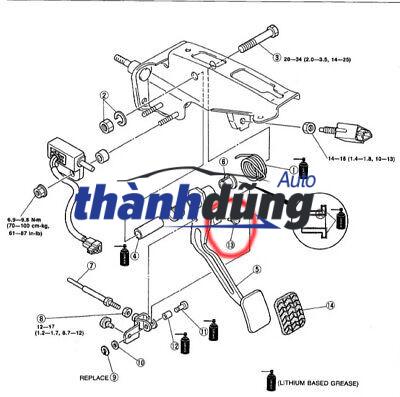 CÔNG TẮC CHÂN CÔN KIA K3000 | 938404F010 - Ảnh 5