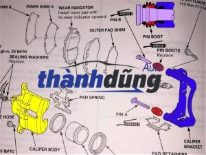 CHỤP BỤI ẮC THẮNG HYUNDAI SANTAFE 2013-2021 | 581641H000 - Ảnh 5