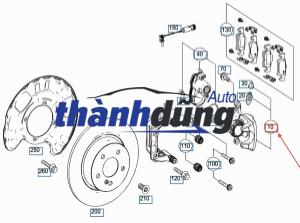 CHỤP BỤI ẮC THẮNG HYUNDAI SANTAFE 2013-2021 | 581641H000 - Ảnh 4