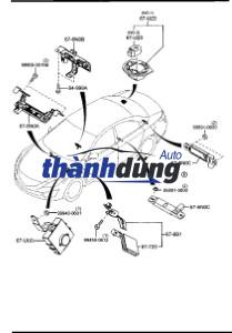 ỐP XI NHAN TAI XE TRÁI MITSUBISHI ATTRAGE 2016 | 7405A646 - Ảnh 4