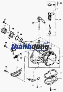 CẢM BIẾN TỐC ĐỘ SSANGYONG MUSSO 2003 | 8134001300 - Ảnh 5