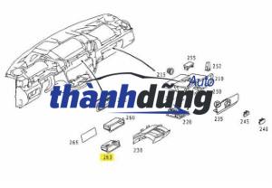 HỘP CỐP ĐỰNG ĐỒ HYUNDAI PORTER 2020 | 845124-F100ES - Ảnh 4