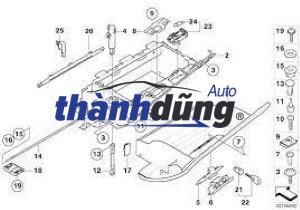 Ổ KHÓA CỐP ĐỰNG ĐỒ XE TOYOTA INNOVA 2010 | 69056-0K010 - Ảnh 4