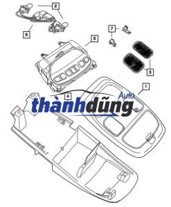 NẮP ĐÈN TRẦN PHẢI TOYOTA YARIS 2011 | 8126552020 - Ảnh 4