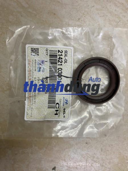 phớt đầu trục cơ hyundai eon 2011-2014 | 2142103001