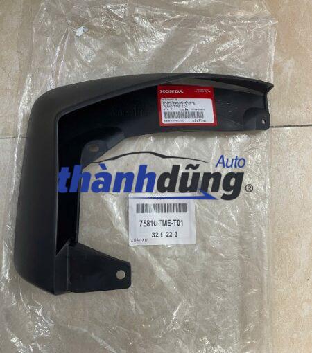 chắn bùn bánh trước trái honda crv | 75810-tme-t01