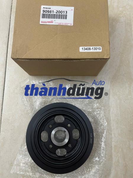 PULY CỐT MÁY TOYOTA ZACE 2006 | 13408-13010 - Ảnh 2