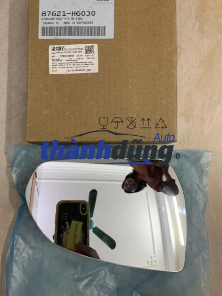 mặt gương chiếu hậu phụ hyundai accent 2021 | 87611h6030