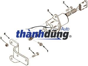 VAN TẮT MÁY (SOLENOID) ISUZU QKR77 | 14665-00820 - Ảnh 4