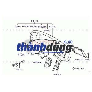 MẶT DƯỠNG HYUNDAI PORTER 2 2009 | 848314F000 - Ảnh 4
