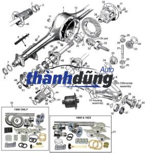 PHỚT CẦU SAU TOYOTA LAND CRUISER 2003 - Ảnh 4