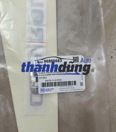 chữ chevrolet dán cốp sau chevrolet cruze | 96886683