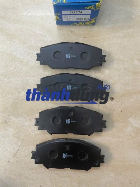 BỐ THẮNG TRƯỚC TOYOTA RAV4 2008 | D2274 - Ảnh 2