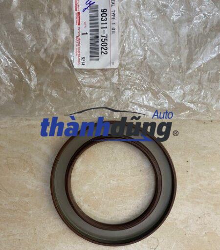 phớt đuôi trục cơ toyota vios 1.5 2013 | 90311-75022