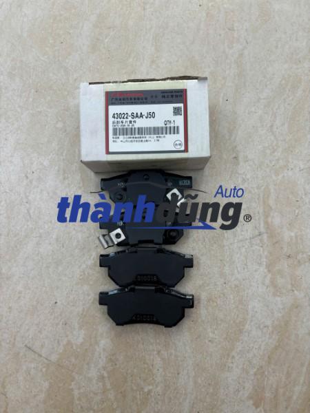 MÁ PHANH SAU HONDA CITY 1.5 AT 2018 | 43022SAAJ50 - Ảnh 2