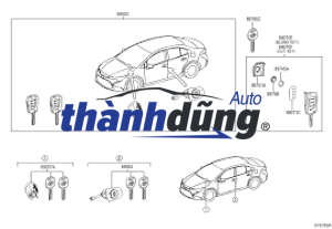 HỘP ĐIỀU KHIỂN KHÓA CỬA XE TOYOTA CAMRY 2006 | 89704-YY040 - Ảnh 4