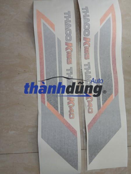 tem cánh cửa kia k140 | decal1119