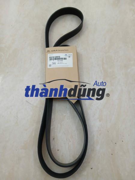 DÂY CUROA BƠM NƯỚC HYUNDAI HD78 8PK2034 | 2521052010 - Ảnh 2