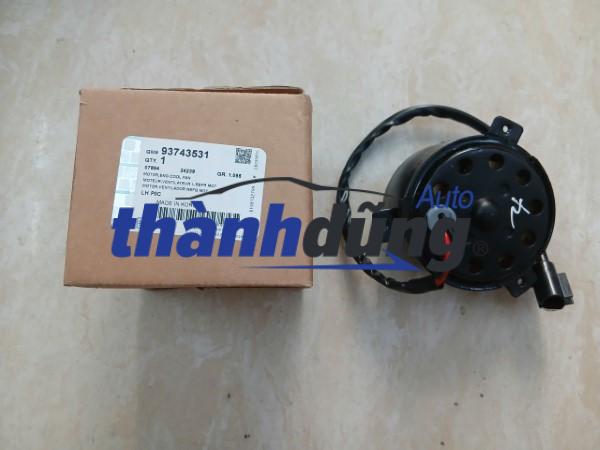mô tơ quạt két nước chevrolet captiva 2.0 2009 | 93743531